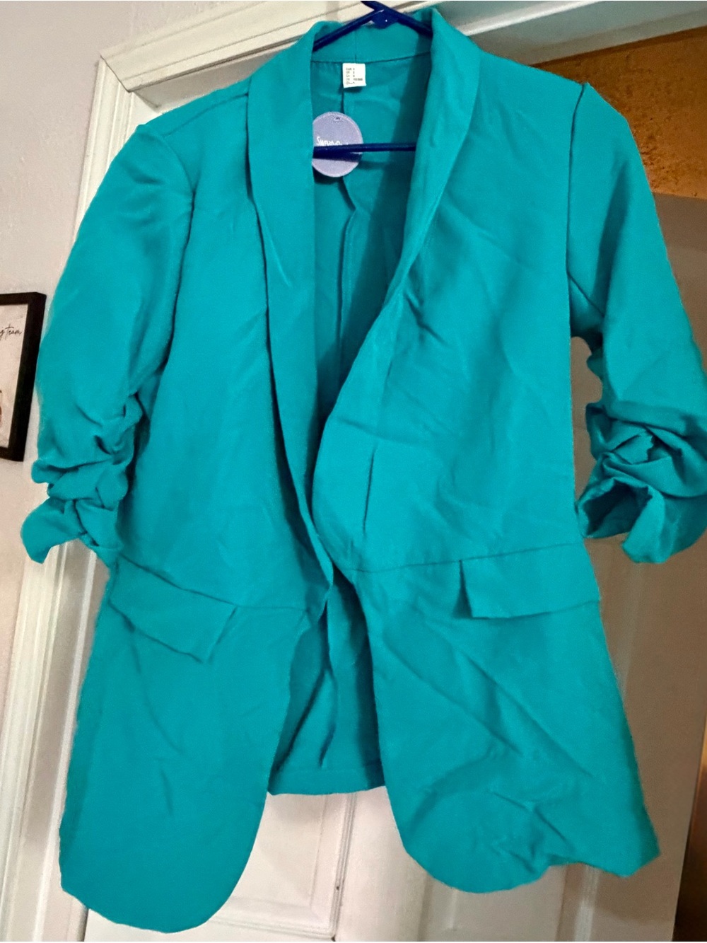 Women's Teal Jacket - Lightweight Coat